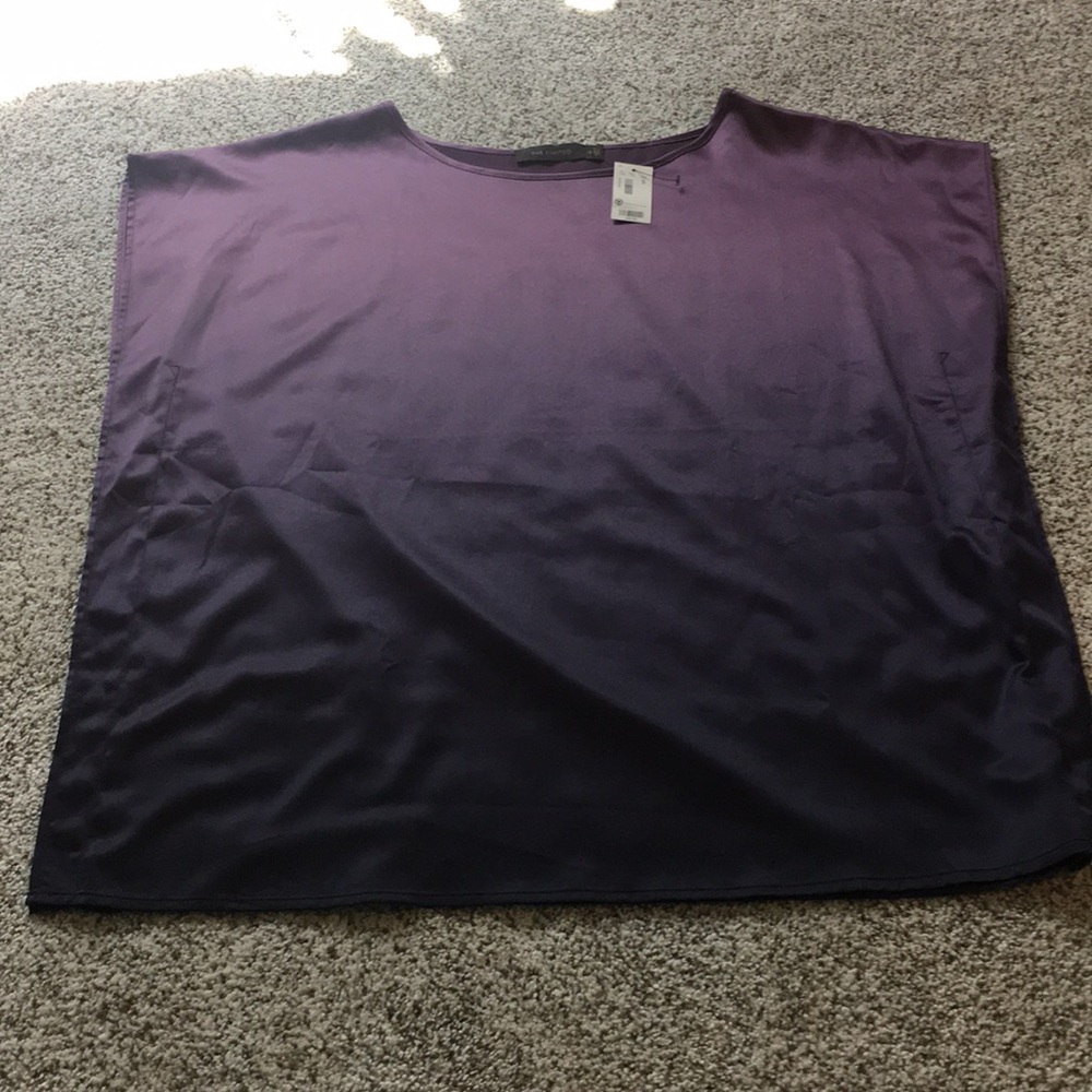 Limited variegated purple top